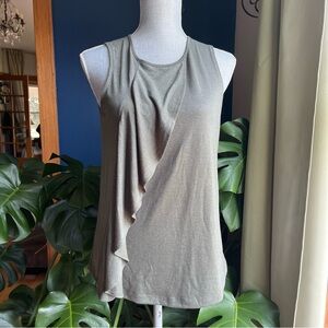BANANA REPUBLIC Asymmetrical Sleeveless Tank Top